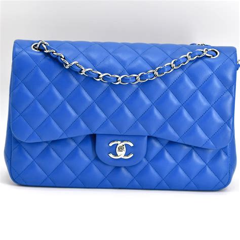 chanel bleu sac|Chanel bag for sale.